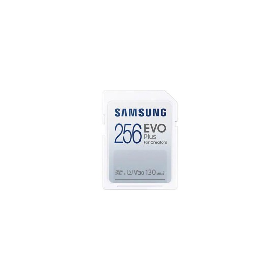 Samsung Evo Plus for Creators SDXC 256GB Class 10 U1 V10 UHS-I (MB-SC256K/EU) (SAMMB-SC256K-EU)