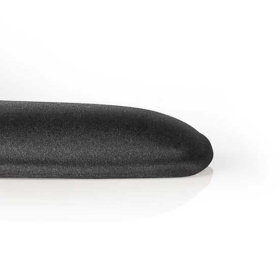 Nedis Keyboard Wrist Rest Ergonomic Black 480mmx80mm (ERGOGKWP200BK) (NEDERGOGKWP200BK)