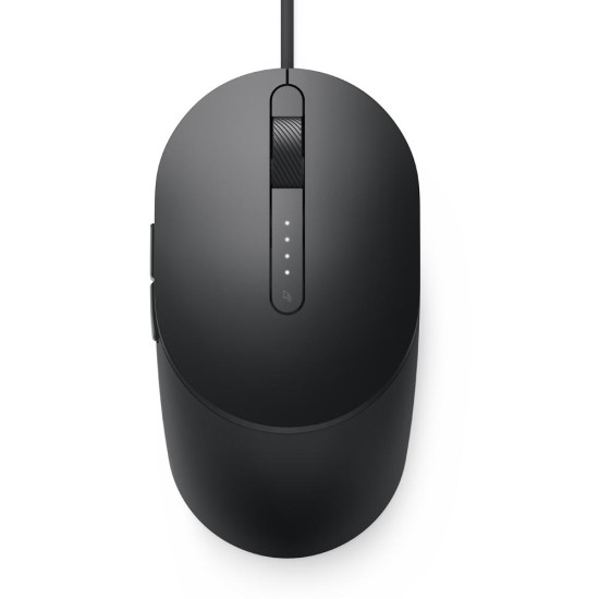 Dell Laser Wired Mouse - MS3220 - Black (570-ABHN) (DEL570-ABHN)