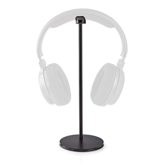 Nedis Επιτραπέζια Βάση Ακουστικών Μαύρη (HPST200BK) (NEDHPST200BK)