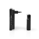 Nedis Ασύρματο Κουδούνι Πόρτας με 2 Δέκτες 80dB Black (DOORB223CBK) (NEDDOORB223CBK)