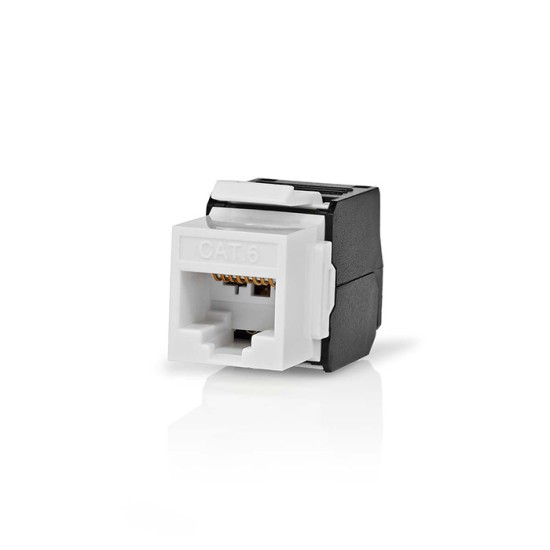 NEDIS CCGP89700BK KEYSTONE CAT6 RJ45 FEMALE U/UTP