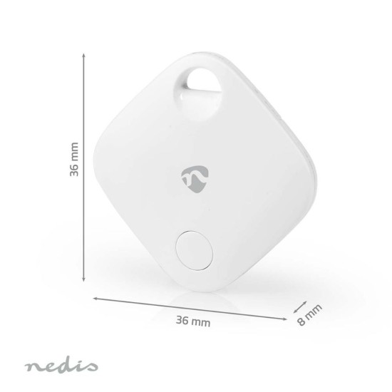 Nedis GPS Tracker Bluetooth για Αντικείμενα (BTTAG10WT) (NEDBTTAG10WT)