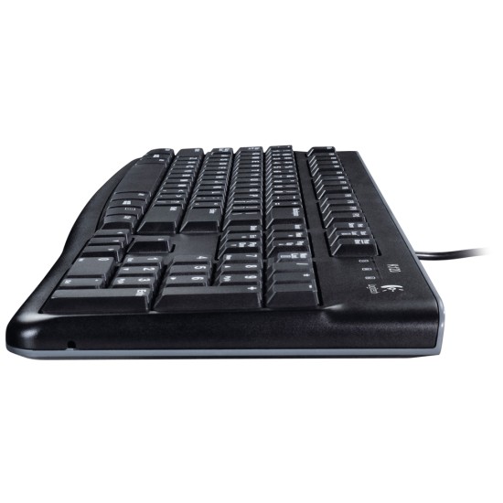 Logitech K120 Keyboard GR (Black, Wired) (LOGK120)