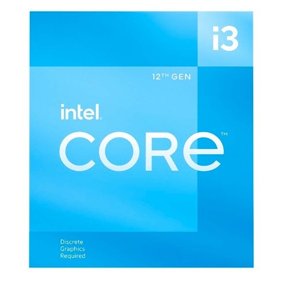 Επεξεργαστής Intel Core i3-12100F (No VGA) Alder Lake 3.3 GHz (BX8071512100F) (INTELI3-12100F)