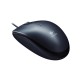 Logitech M100 Optical Mouse (Black, Wired) (910-005003)