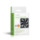 Nedis DC Fan Fan size: 92 mm 3-Pin 26.7 dBA Black (DCFAN9225BK) (NEDDCFAN9225BK)