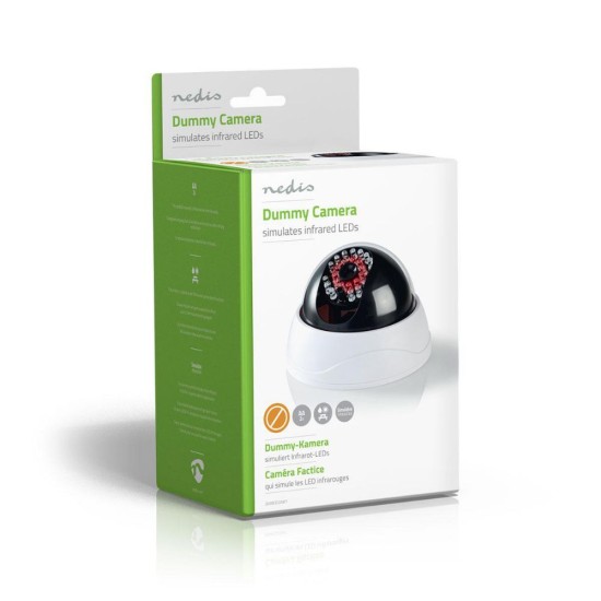 Nedis Dummy Security Camera Dome White (DUMCD20WT) (NEDDUMCD20WT)