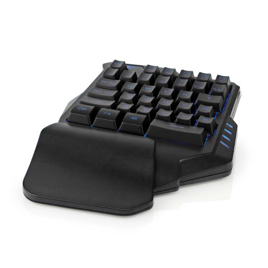 Nedis Gaming KeyPad με διακόπτες και RGB φωτισμό (Αγγλικό US) (GKBDS110BK) (NEDGKBDS110BK)
