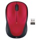 Logitech M235 Optical Mouse (Red, Wireless) (LOGM235RED)