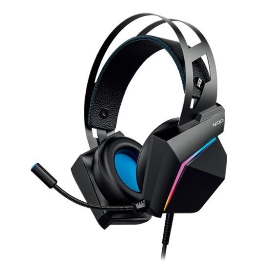 NOD CHAOS GAMING HEADSET WITH RUNNING RGB LIGHT NOD CHAOS GAMING HEADSET WITH RUNNING RGB LIGHT