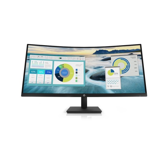 HP P34hc G4 WQHD Curved Ergonomic Monitor 34