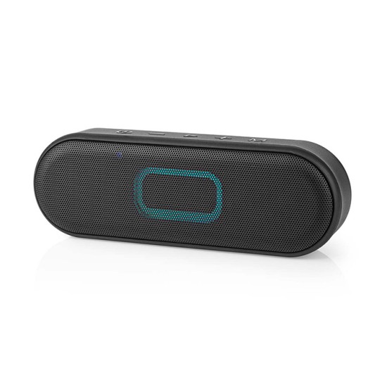 NEDIS SPBT3600BK BLUETOOTH SPEAKER 16W STEREO BUILT-IN MICROPHONE IPX6 BLACK NEDIS SPBT3600BK BLUETOOTH SPEAKER 16W STEREO BUILT-IN MICROPHONE IPX6 BLACK
