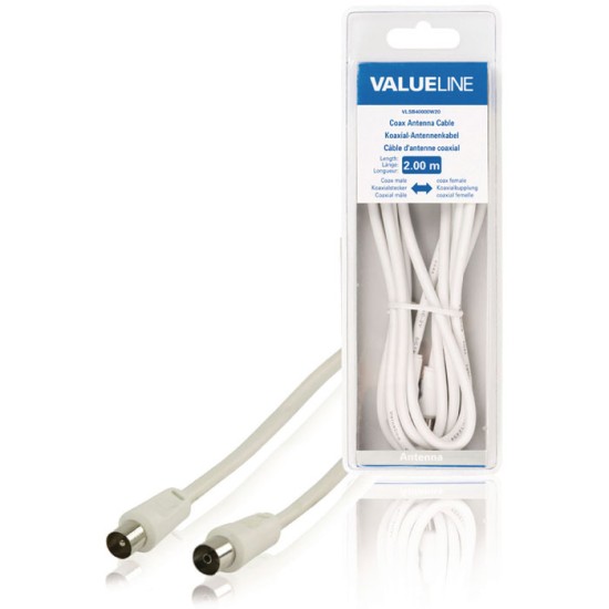 VLSB 40000W 2.00  cable coax male - coax female