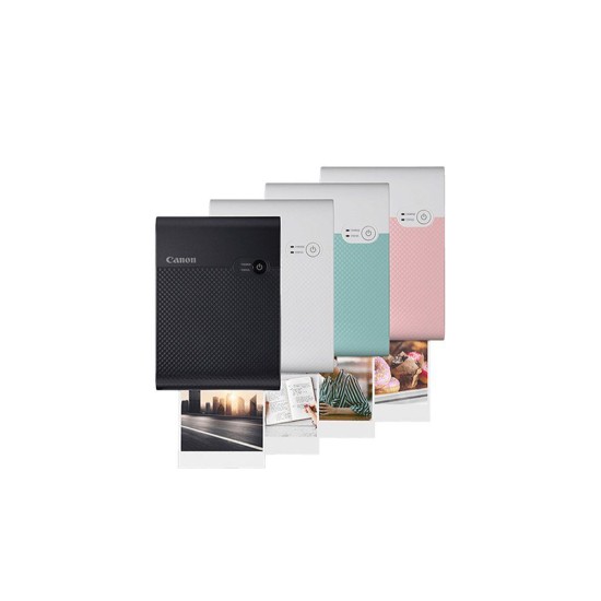 Canon Selphy Square QX10 Photo Printer Pink (4109C009AA) (CANQX10PN)