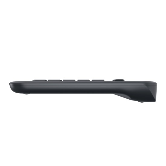 Logitech K400 Plus Ασύρματο Πληκτρολόγιο με Touchpad Αγγλικό US Black (920-007145) (LOGK400)