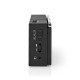 Nedis Ραδιοφωνάκι Μπαταρίας Μαύρο Black (RDFM1200BK) (NEDRDFM1200BK)