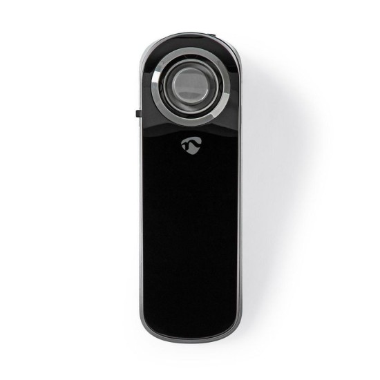 Nedis Σφήνα Πόρτας Μπαταρίας Door Contact with Water Leak Sensor Built-In Siren σε Μαύρο Χρώμα (ALRMDW20BK) (NEDALRMDW20BK)