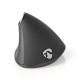 Nedis Ergonomic Wired Mouse Ενσύρματο Vertical Ποντίκι Μαύρο (ERGOMSWD100BK) (NEDERGOMSWD100BK)