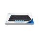 MediaRange Compact-sized Bluetooth Keyboard with 78 ultraflat keys and touchpad (Black) (MROS130-GR)