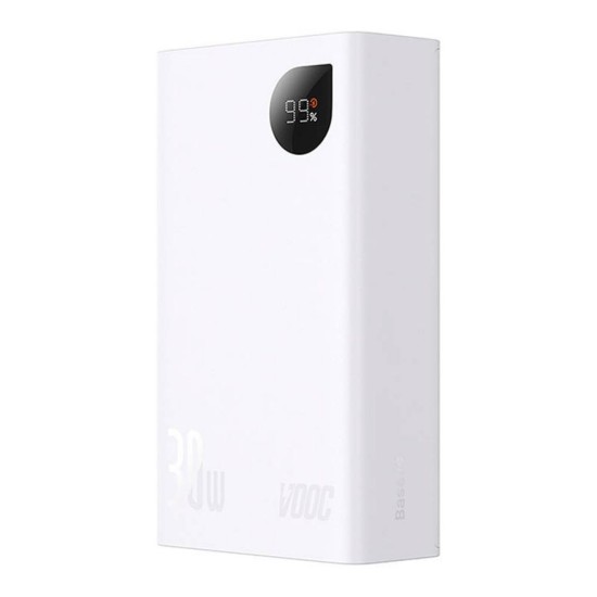 Baseus Adaman2 Powerbank VOOC Edition 20000mAh 30W White (PPAD080102) (BASPPAD080102) Baseus Adaman2 Powerbank VOOC Edition 20000mAh 30W White (PPAD080102) (BASPPAD080102)