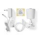 Nedis SmartLife Wireless Camera System Additional camera Full HD 1080p IP65 Night vision White (SLNVRC01CWT) (NEDSLNVRC01CWT)