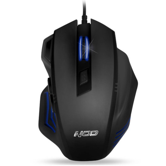NOD G-MSE-2S NOD GAMING MOUSE BLACK RUBBER 2400DPI