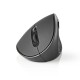 Nedis Ergonomic Wireless Mouse Ασύρματο Vertical Ποντίκι Μαύρο (ERGOMSWS100BK) (NEDERGOMSWS100BK)