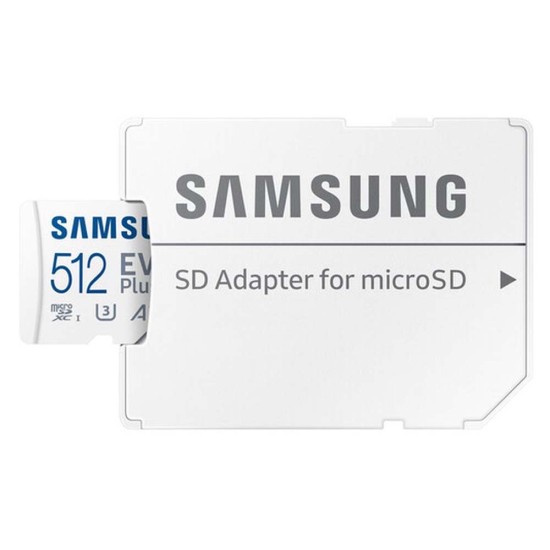 Samsung Micro Secure Digital Evo Plus (2021) U3 512GB Class 10 (MB-MC512KA/EU) (SAMMB-MC512KA/EU)