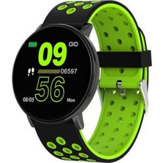 OEM Αθλητικό Έξυπνο ρολόι Fitness Smartwatch 119 Plus OLED IP67 Μαύρο-Μπλέ
